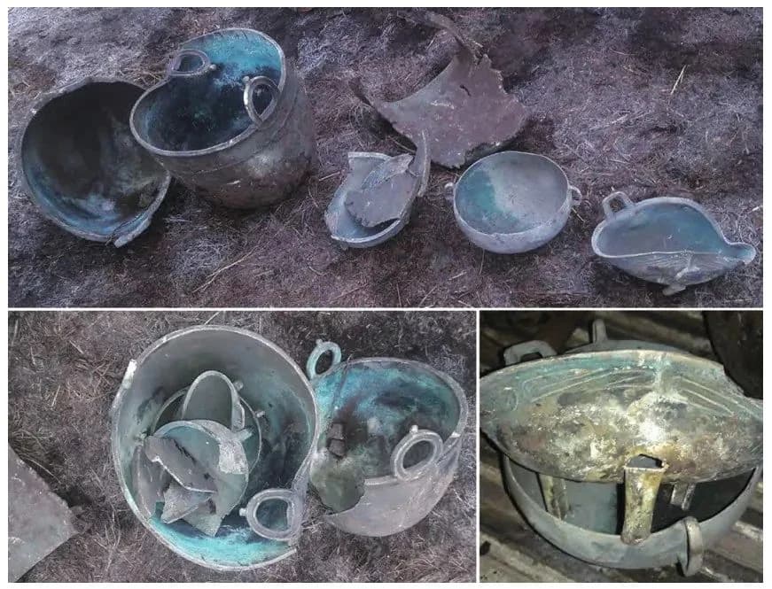 蒙古国新发现的铜器窖藏及相关问题