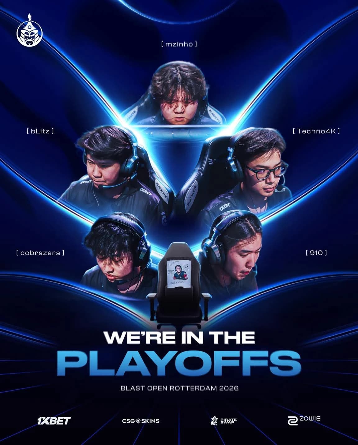 "The MongolZ"战队晋级奖金池110万美元赛事的季后赛阶段