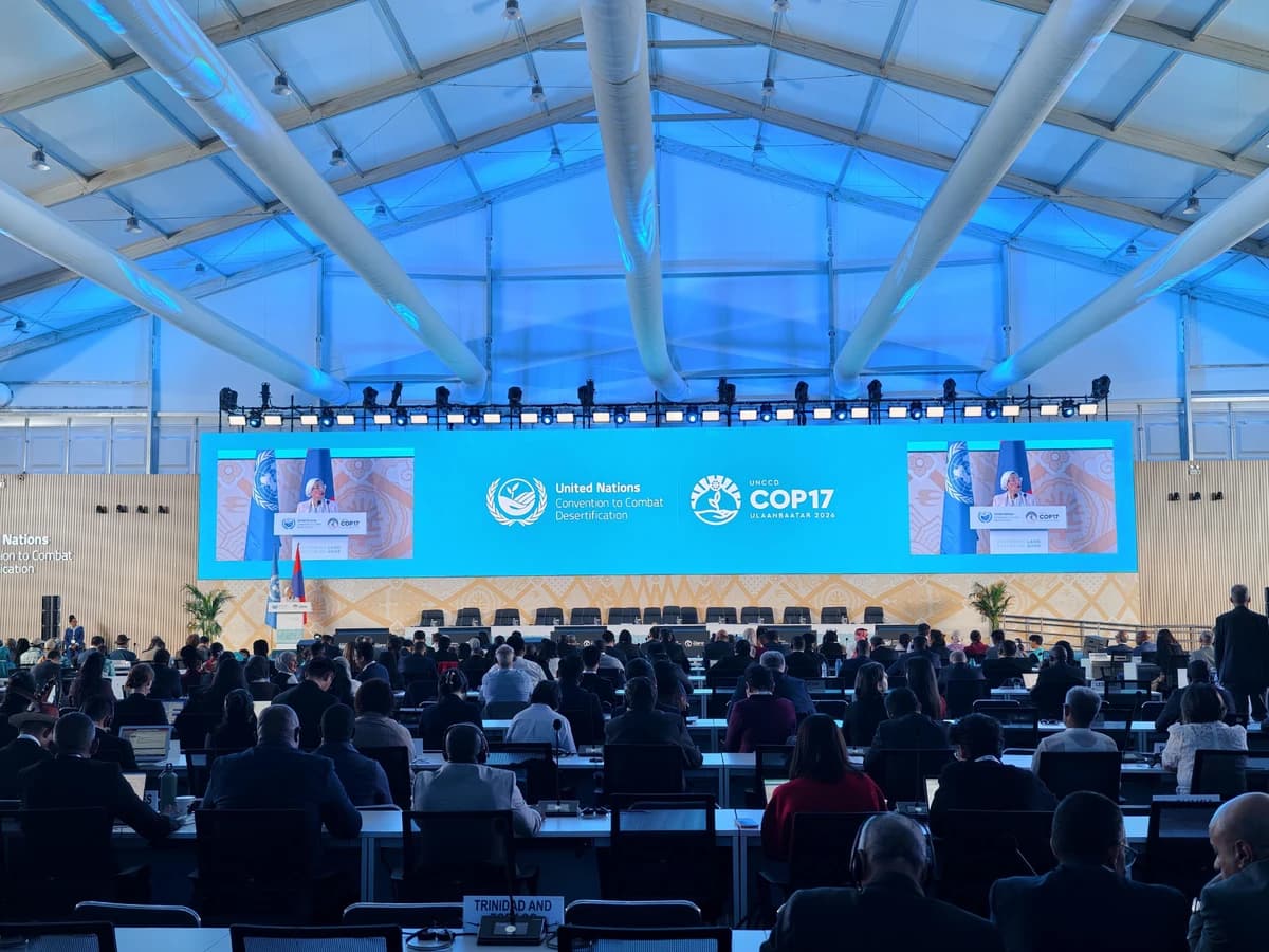 北林大在COP17举办边会 共促蒙古高原生态合作