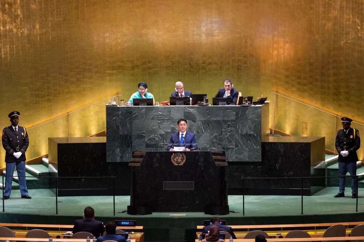 Mongolia Submits Candidacy for UN Security Council Non-Permanent Seat for 2048–2049