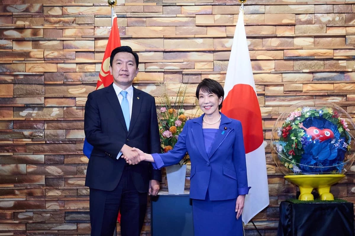 Japan-Mongolia Summit and Working Dinner